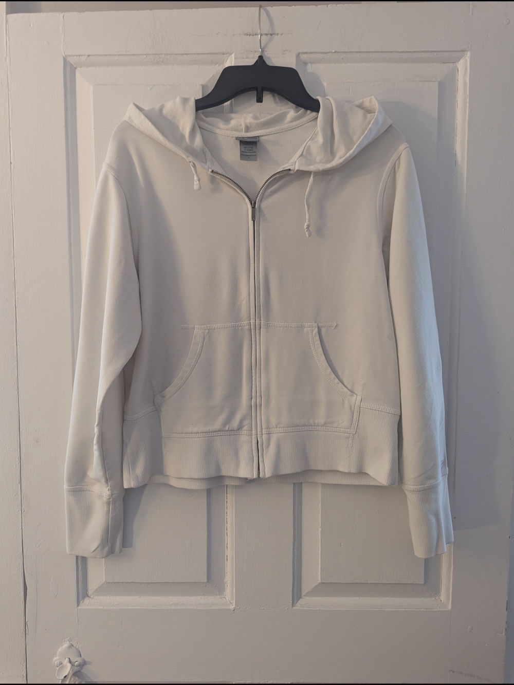 Champion Women's Cream Zip Hoodie Jacket